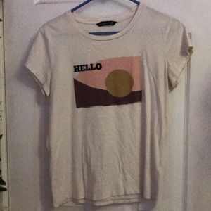 Cute “hello” dessert tee shirt